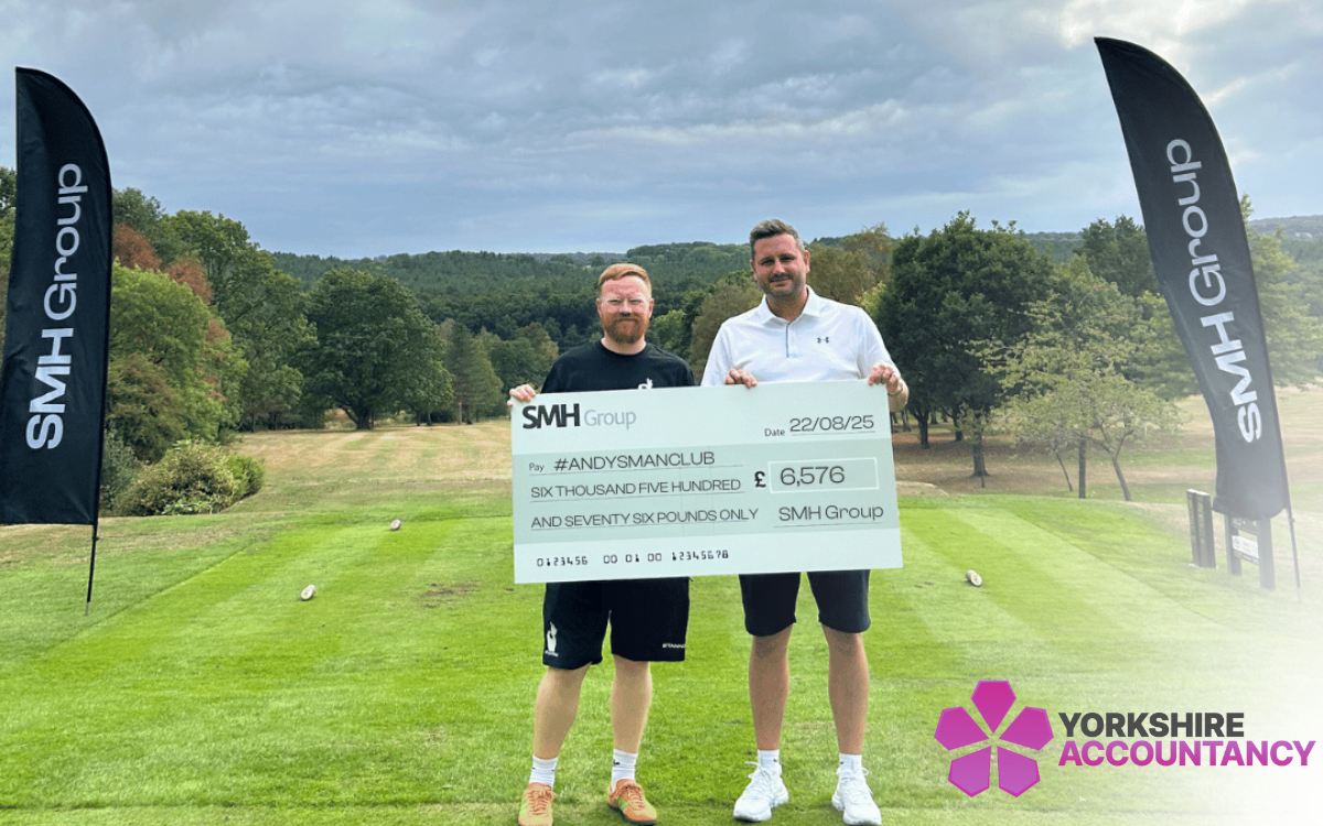SMH Group Charity Golf Day Raises £7,476.01 for Andy’s Man Club and MNDA
